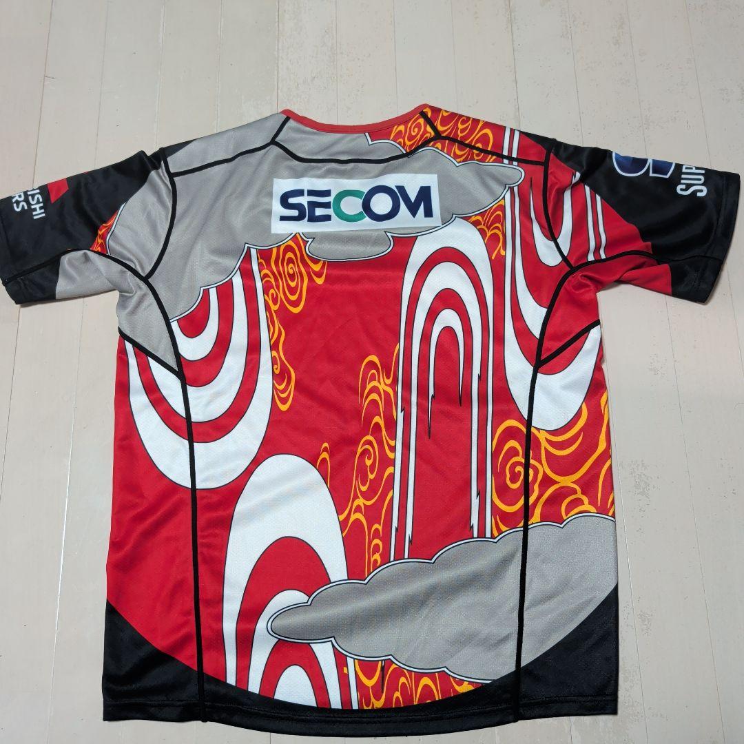 サンウルブズ　AOYAMA RED狼ジャージ　Lサイズ