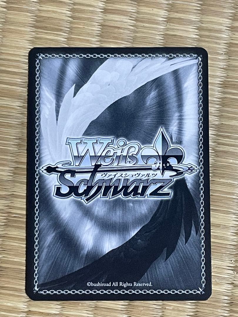 し*う様 ヴァイスシュヴァルツ サインカード 崇宮澪SEC