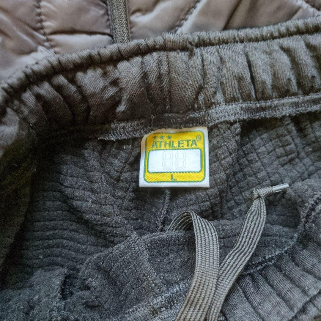 ATHLETA ピステ・ウィンドブレーカー Lサイズ ブラック