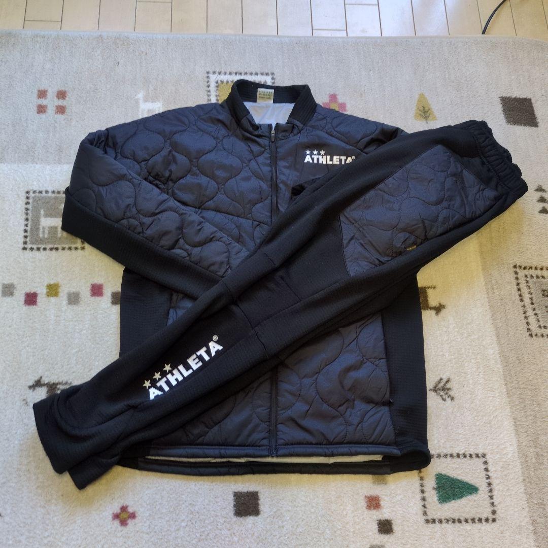 ATHLETA ピステ・ウィンドブレーカー Lサイズ ブラック