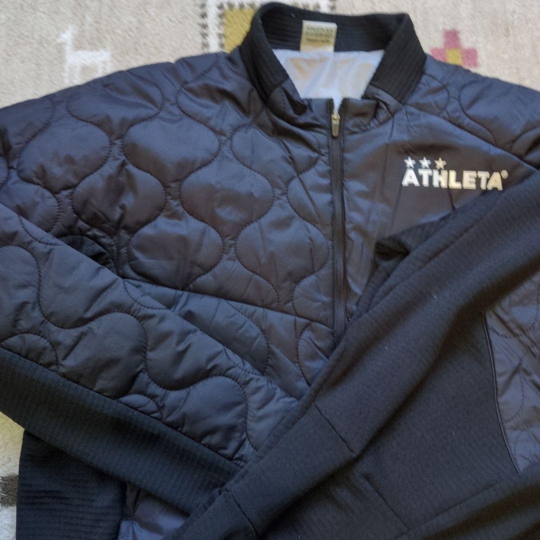 ATHLETA ピステ・ウィンドブレーカー Lサイズ ブラック
