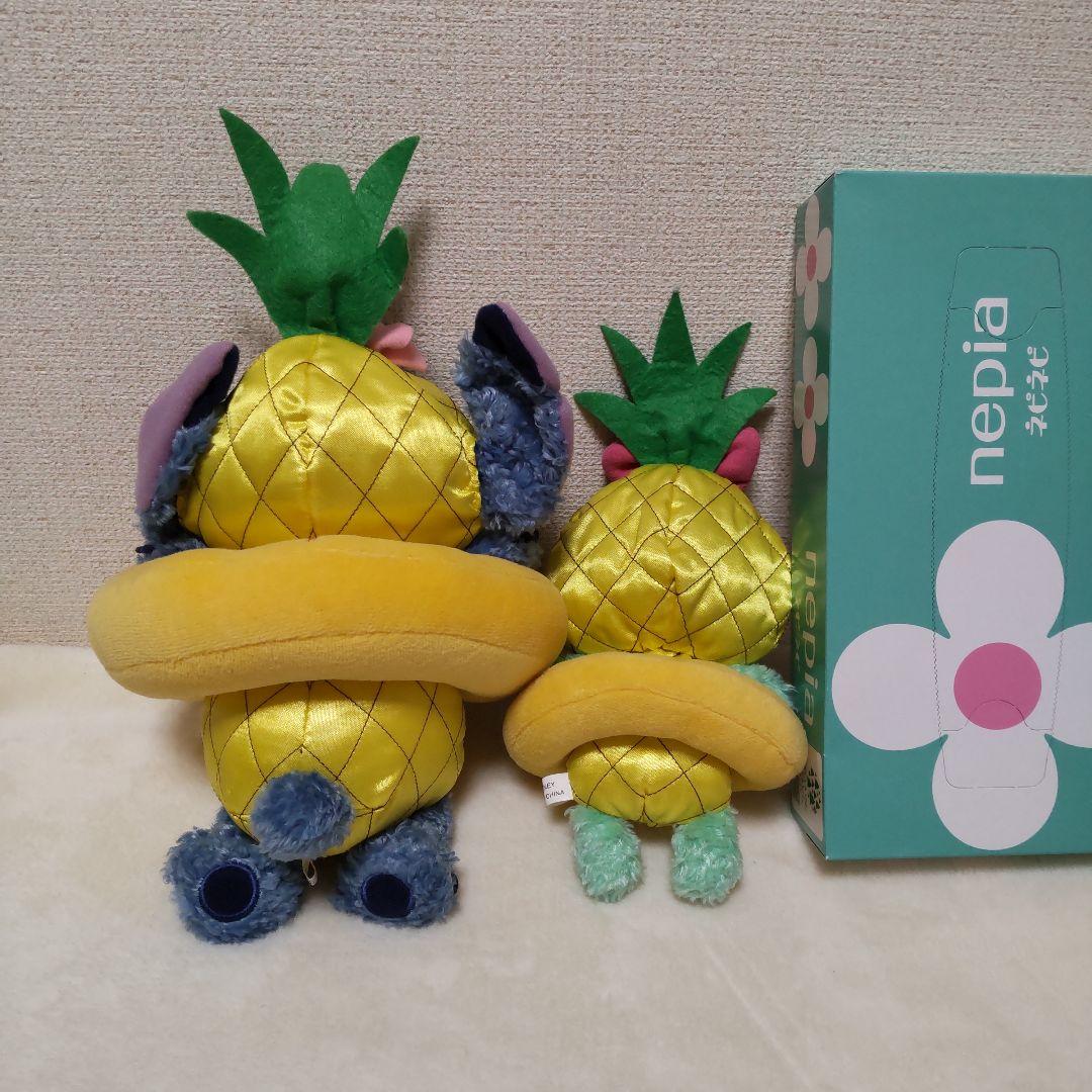 スティッチ スクランプ パイナップル ぬいぐるみ