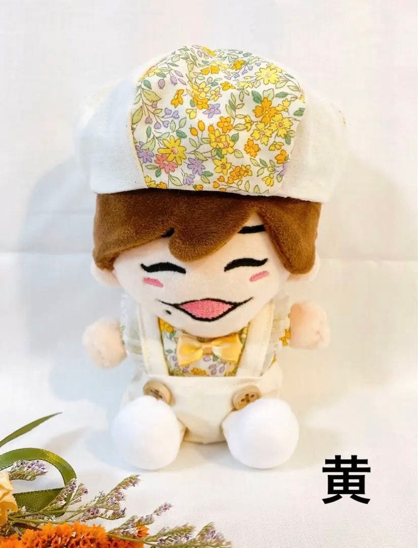 花柄ベレー帽コーデセット　オーダーページ　関西ちびぬい　はぴぬい　ぬい服