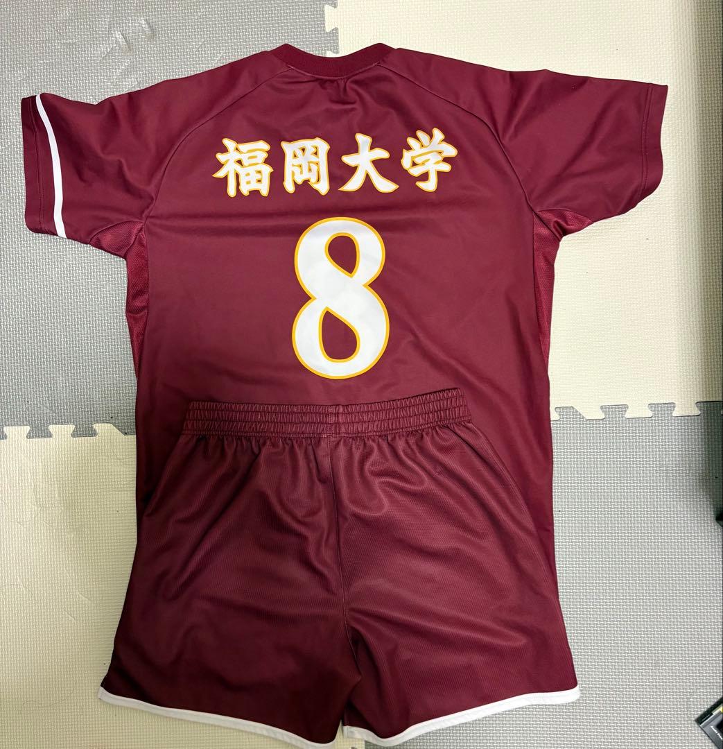 福岡大学 バレーボールユニフォーム2点セット