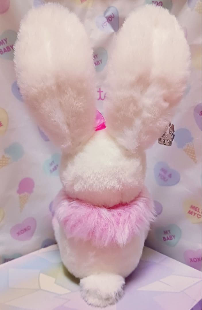 【ハンドメイド】ユメミルBunny(いちごみるく)　ぬいぐるみ