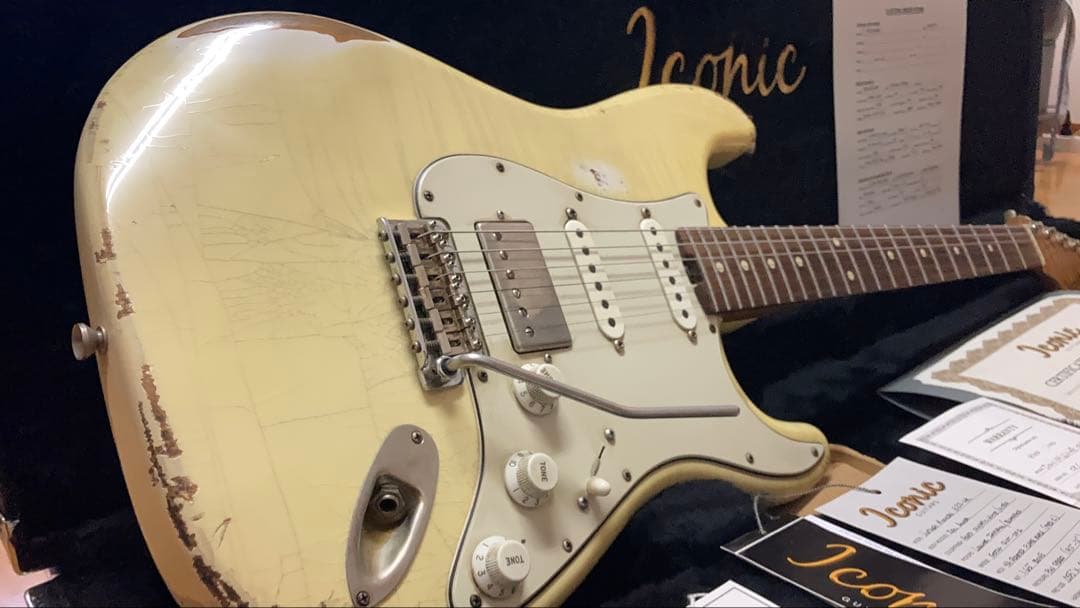 ギター iconic guitars Vintage Modern 62S HR