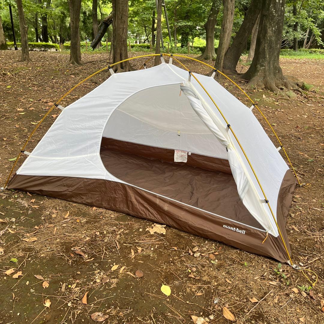 montbell モンベル　クロノスドーム 2型　オレンジ　テント　2人