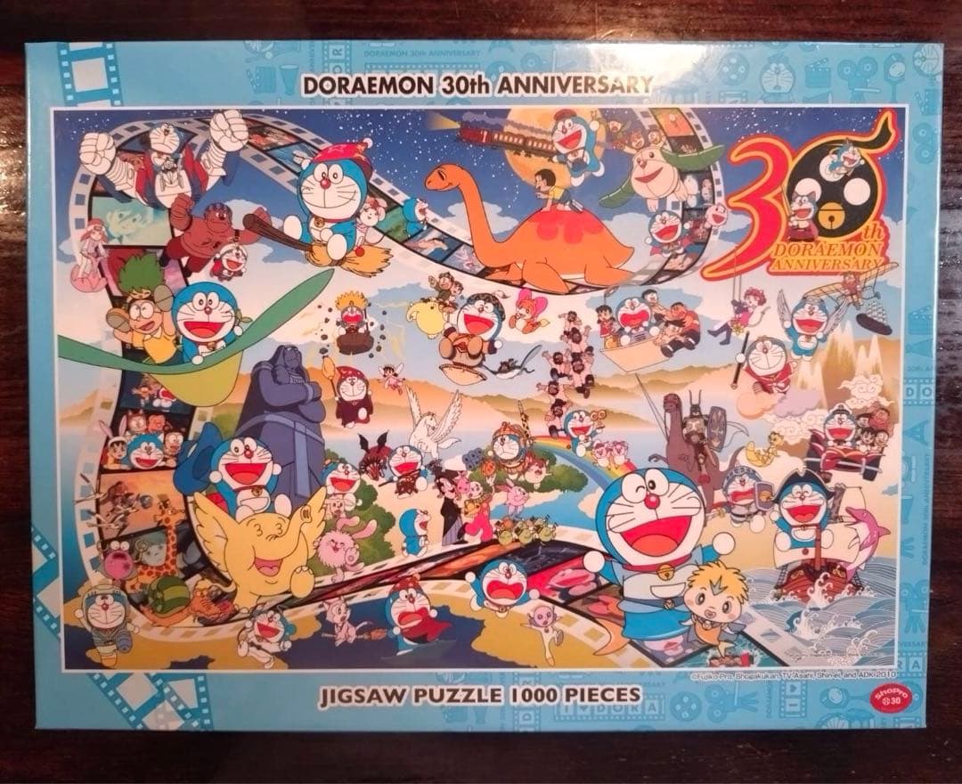 ドラえもん　ジグソーパズル　映画30周年　1000ピース