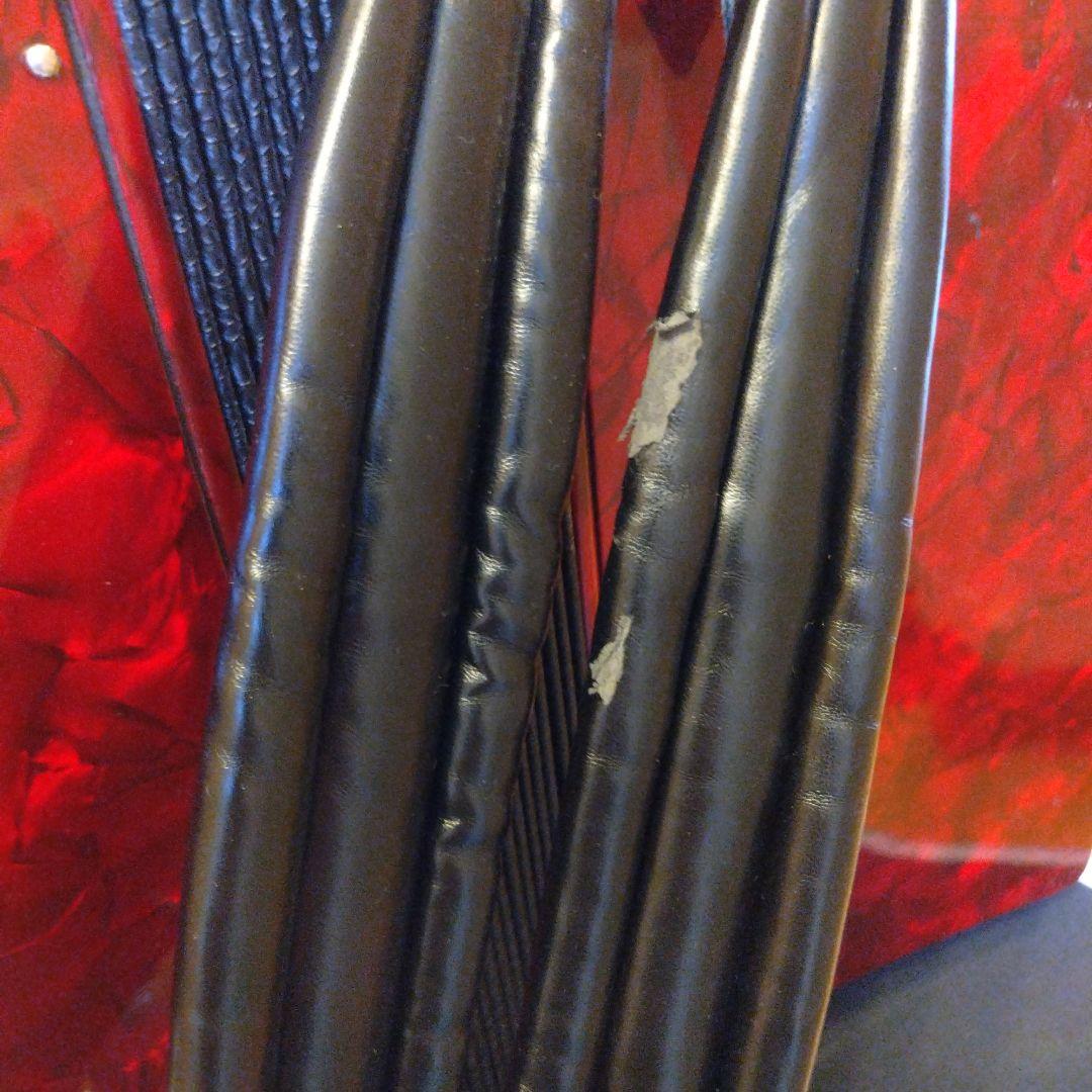 キョーリツ アコーディオン ACD-500/RD ハードケース付き　鍵盤