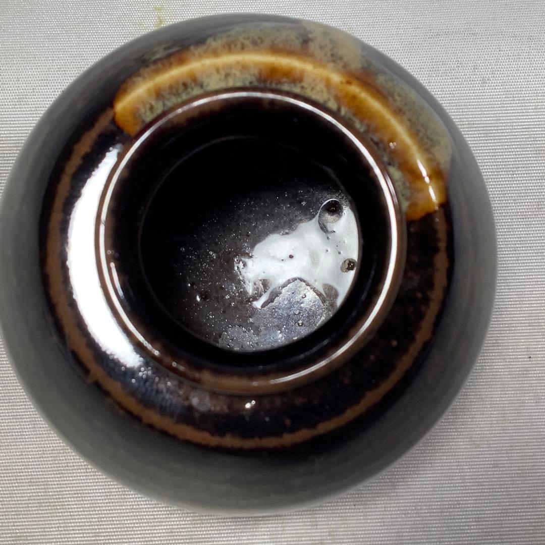 古薩摩　文淋写　茄子茶入　陶若窯　能勢進　茶道具　送料無料