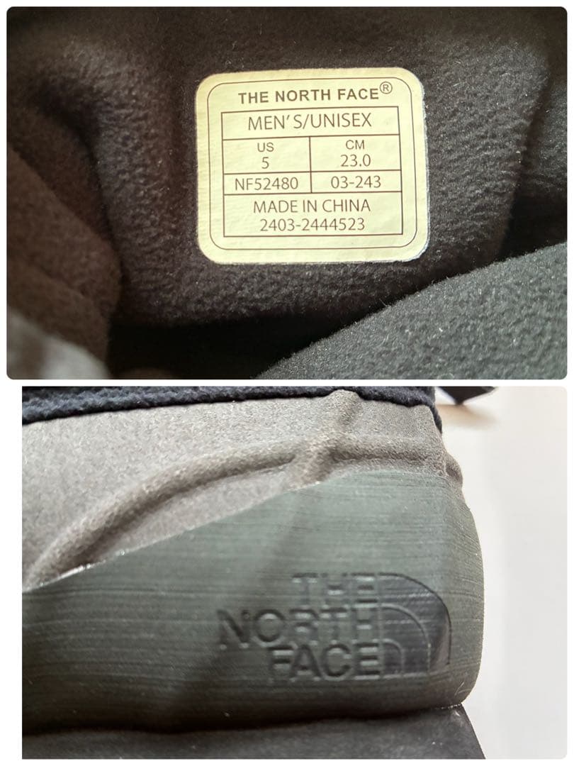 ノースフェイス ＊アイス ショット ダック ミッド ウォータープルーフ