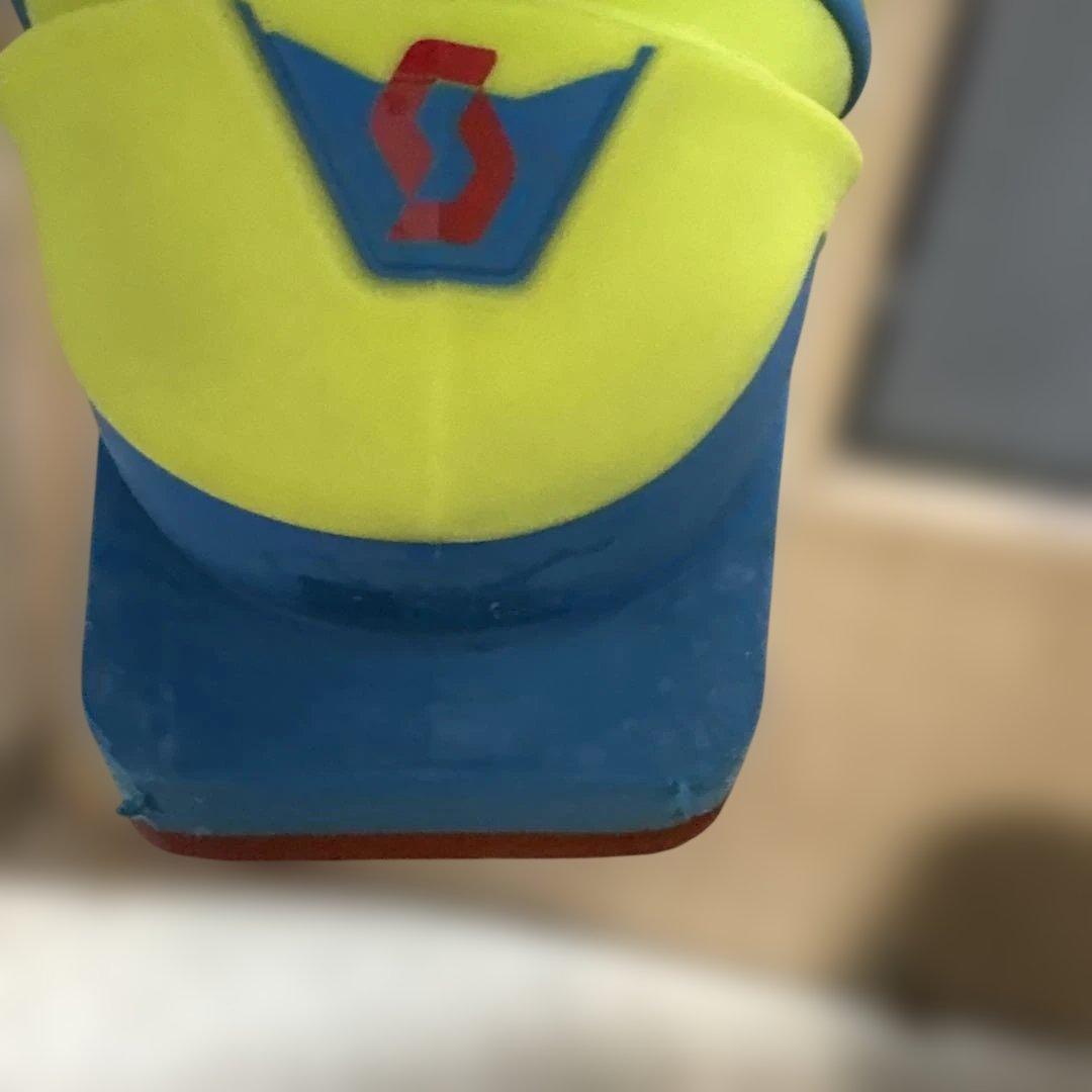 SCOTT スキー ブーツ 青/黄 テレマークブーツ