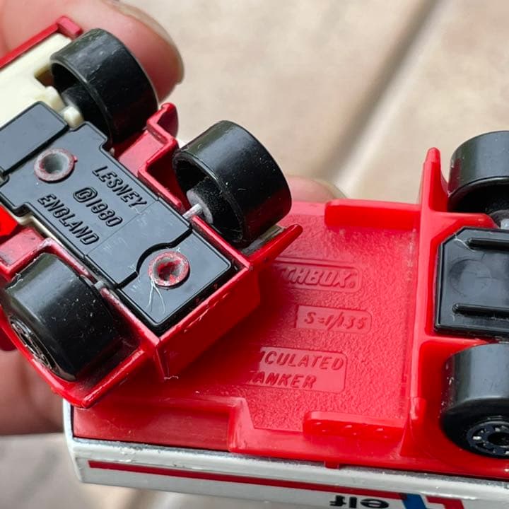 1980 No.30 LESNEY MATCHBOX 石油タンカー イギリス製