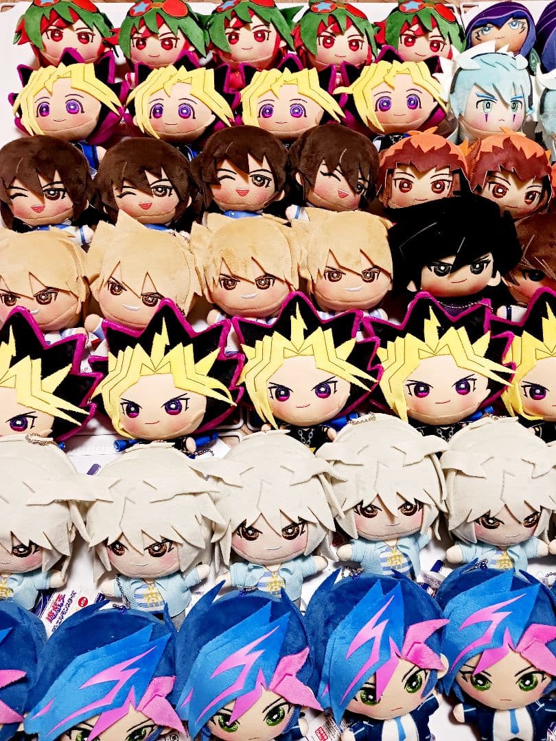 【75体+αおまけ】遊戯王 遊☆戯☆王 みにコレ ぬいぐるみ マスコット まとめ