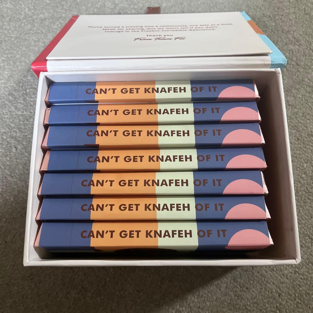 Fix desert chocolatier ドバイチョコレート　7枚セット