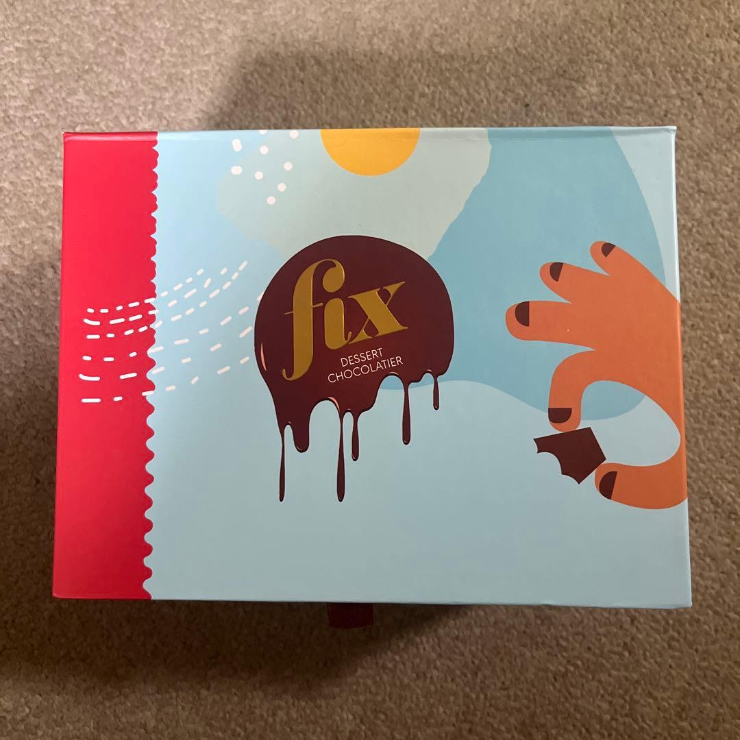 Fix desert chocolatier ドバイチョコレート　7枚セット