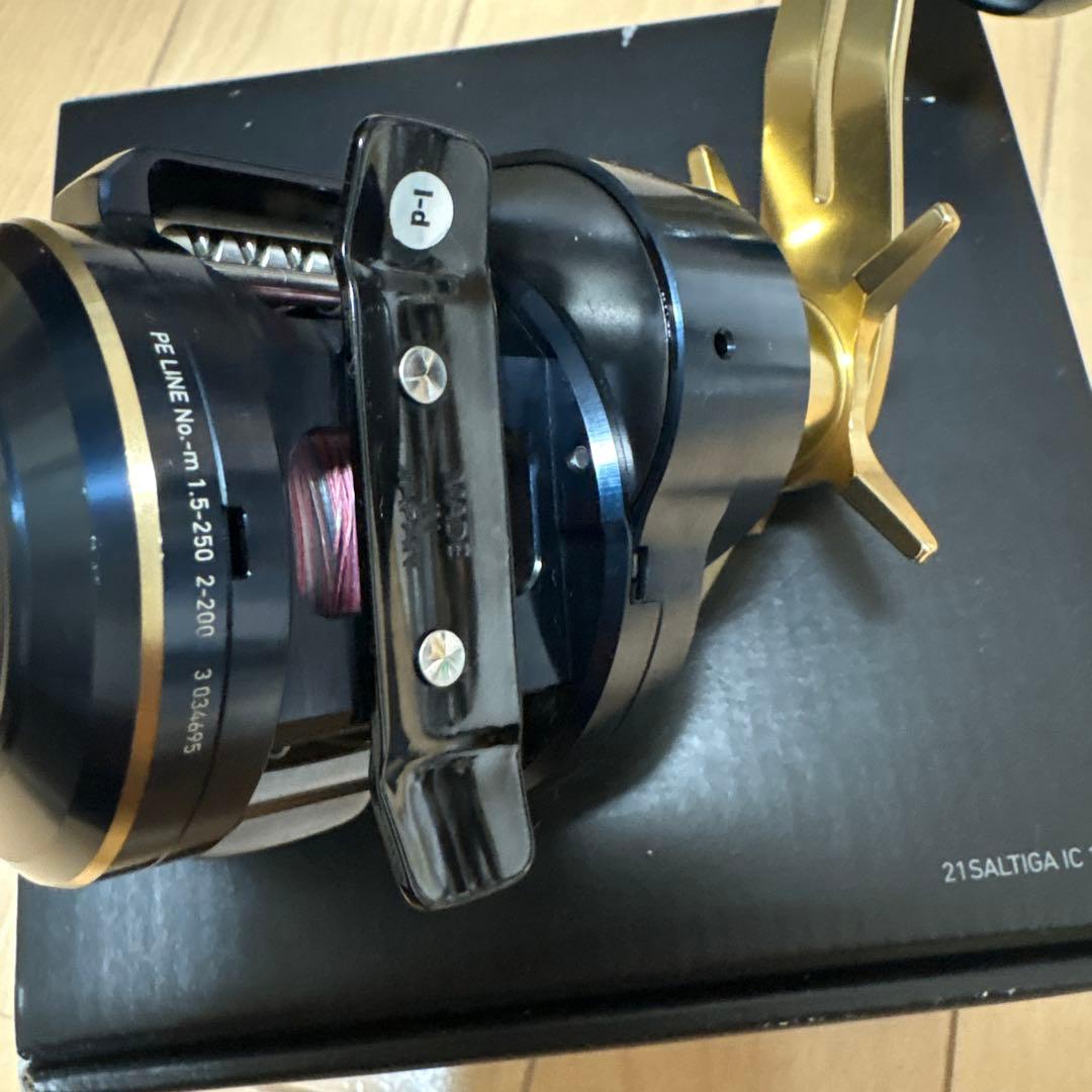 SALTIGA 6.3 IC100Ｌ ベイトリール　美品