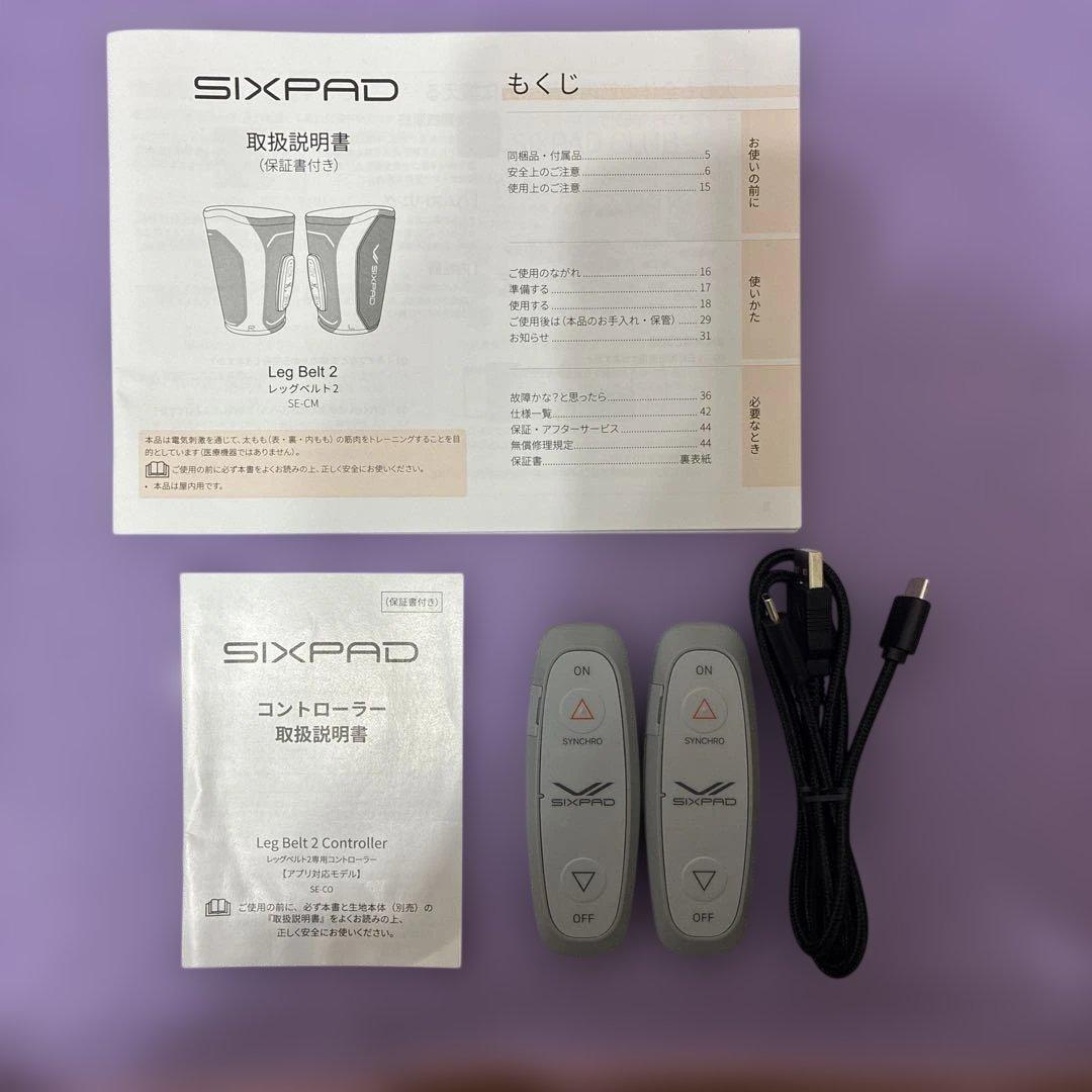 SIXPAD レッグベルト2 S〜Mサイズ コントローラー、外箱、保証付き