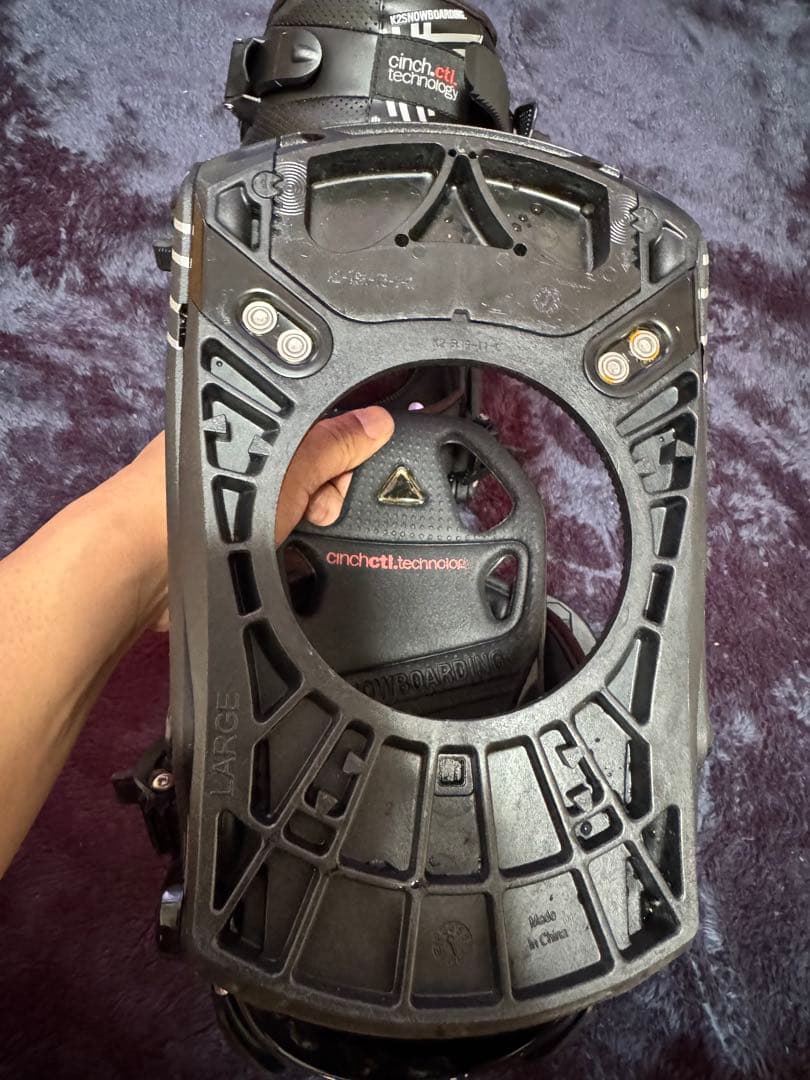 K2 Cinch Technology スノーボードビンディング