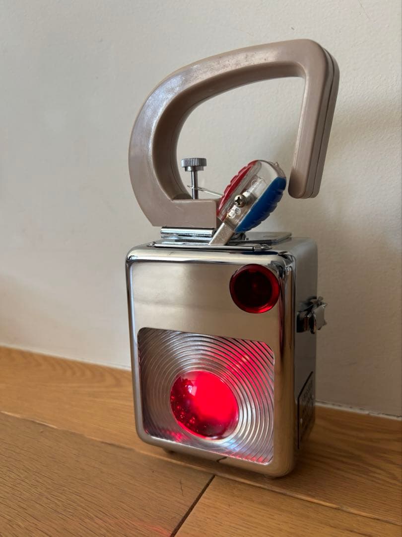 ①鉄道グッズ　合図灯　鉄道カンテラ　小型合図灯