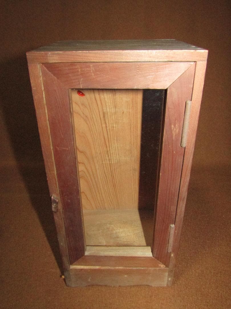 【木彫　肥松　義法仙人　北京・美信刀　２０ｃｍ　木箱付　仏教美術】