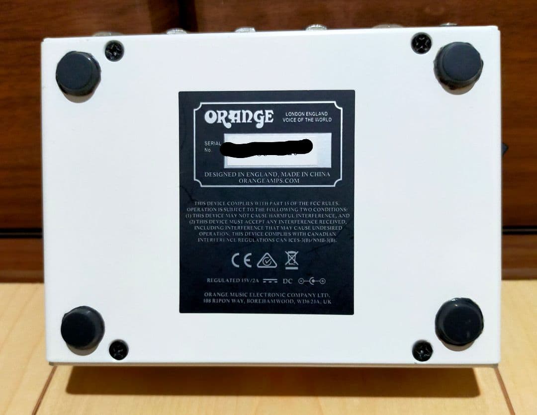 Orange(オレンジ) Terror Stamp プリアンプ②