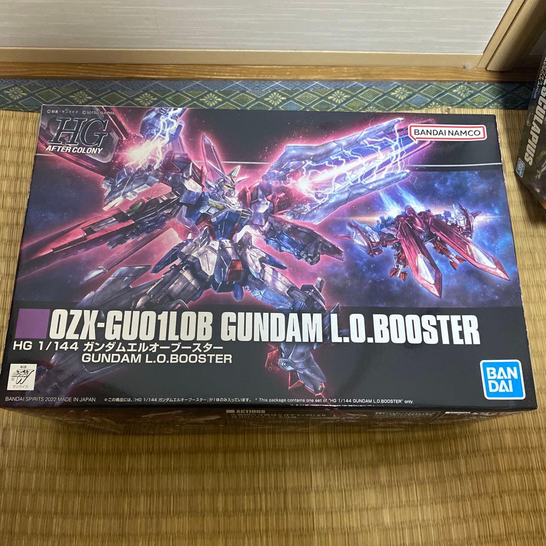 HG 1/144 ガンダムエルオーブースター+アスクレプオスセット