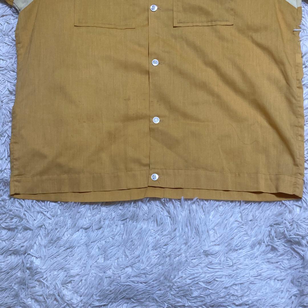 60s NAT NAST ボーリングシャツ サイズ フリー ヴィンテージ