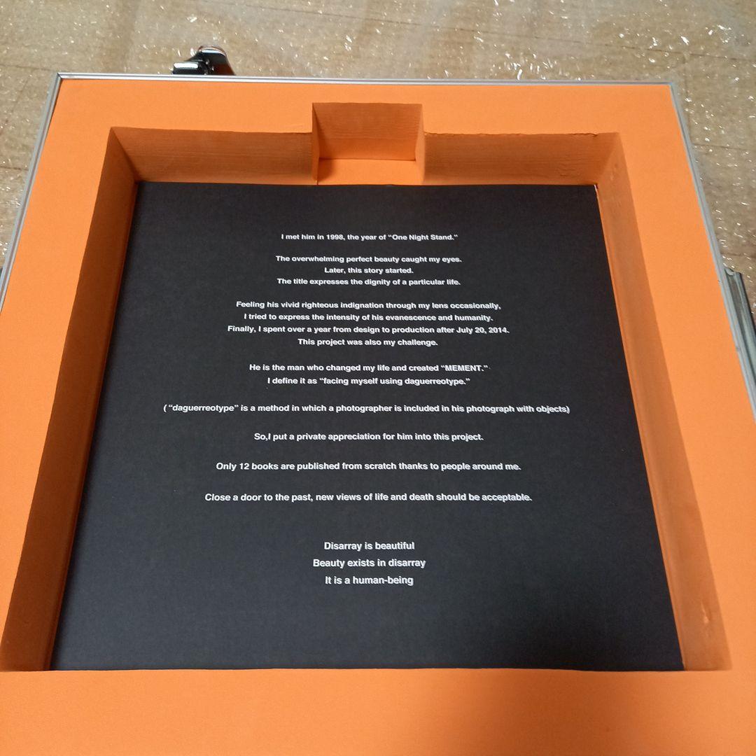 【未開封】氷室京介 MEMENT TAKASHI HIRANO トランク型写真集