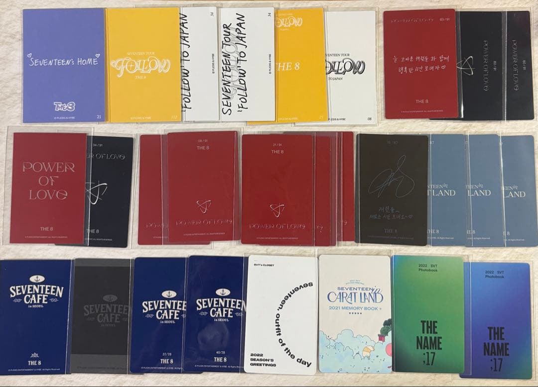 SEVENTEEN THE8 トレカ グッズ まとめ売り