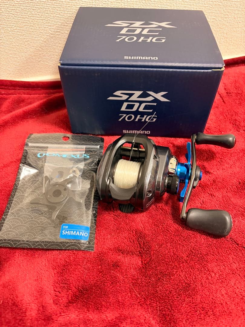 淡水のみの使用　SLX DC 70HG ベイトリール　23SLX DC