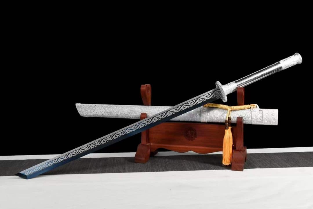 『白龍唐横刀』 古兵器 武具　刀装具　日本刀　模造刀 居合刀 長尺