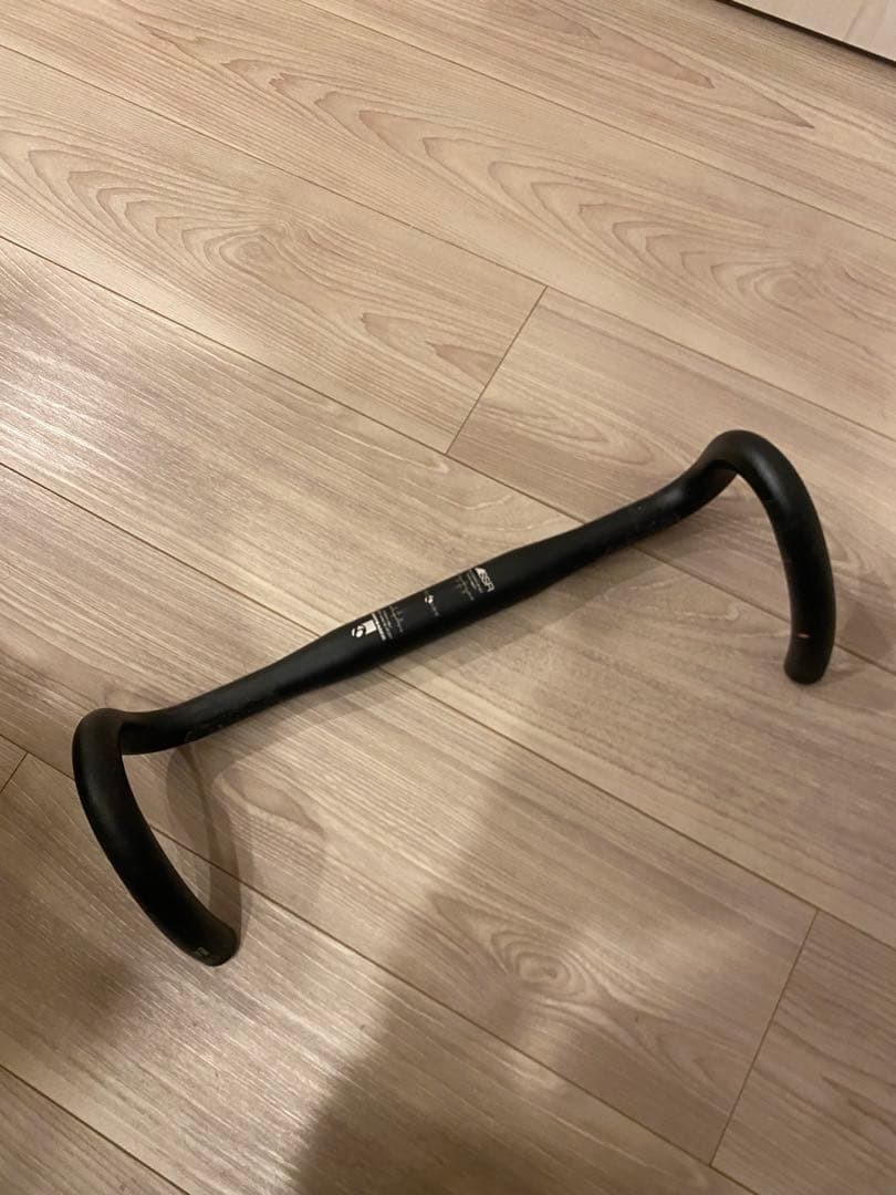 自転車ハンドル ブラック 数値目盛り付き