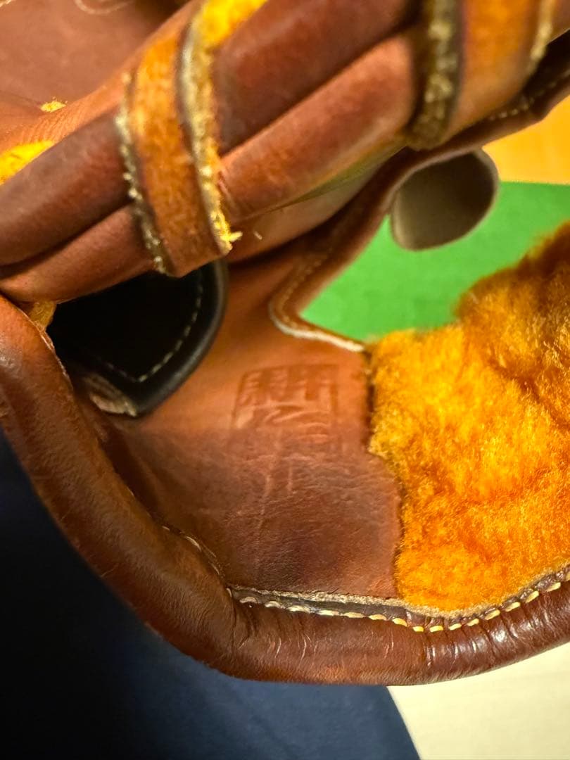 【超美品】ミズノプロ 硬式 投手用 オーダーグローブ 波賀ジャパン