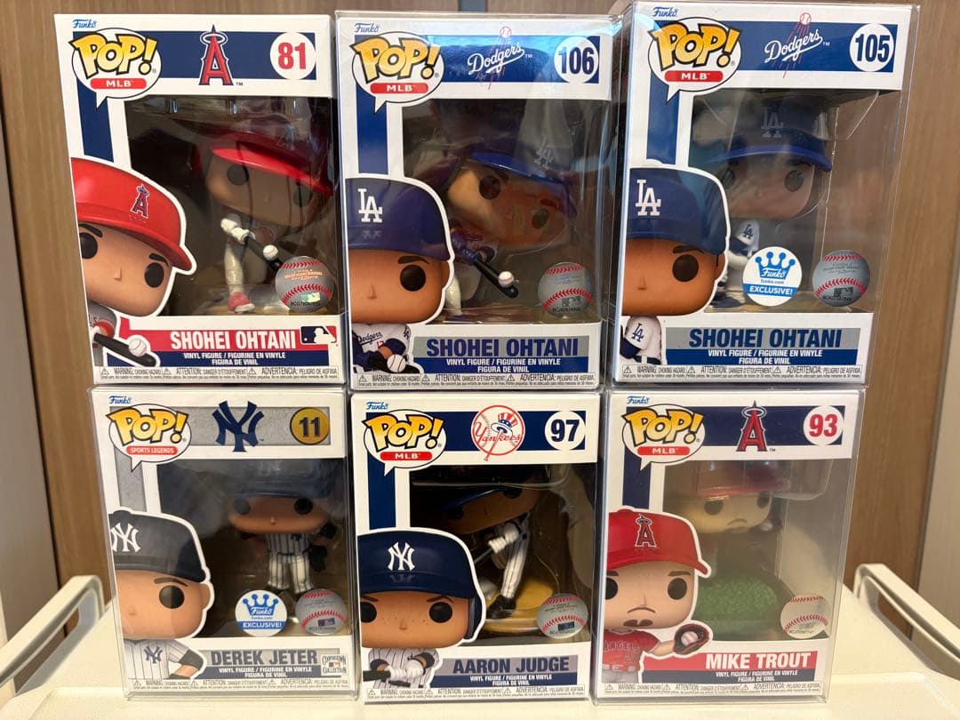 メジャーリーグ Funko pop 大谷翔平含む6体セット