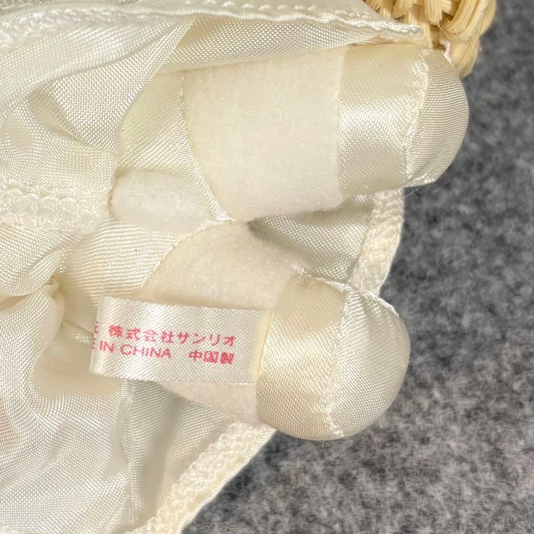 ハローキティ ディアダニエル ウエディング マスコット ぬいぐるみ バスケット