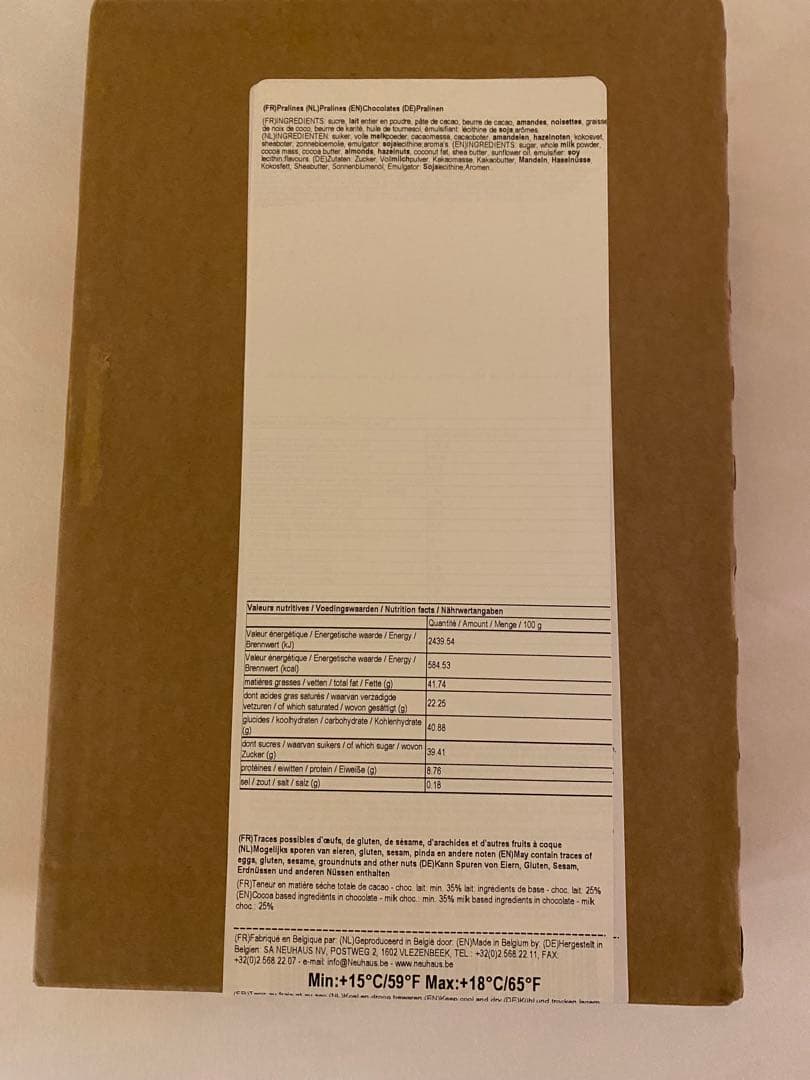 ベルギー王室御用達　ノイハウスNeuhaus ノイハウス•レ　128ピース