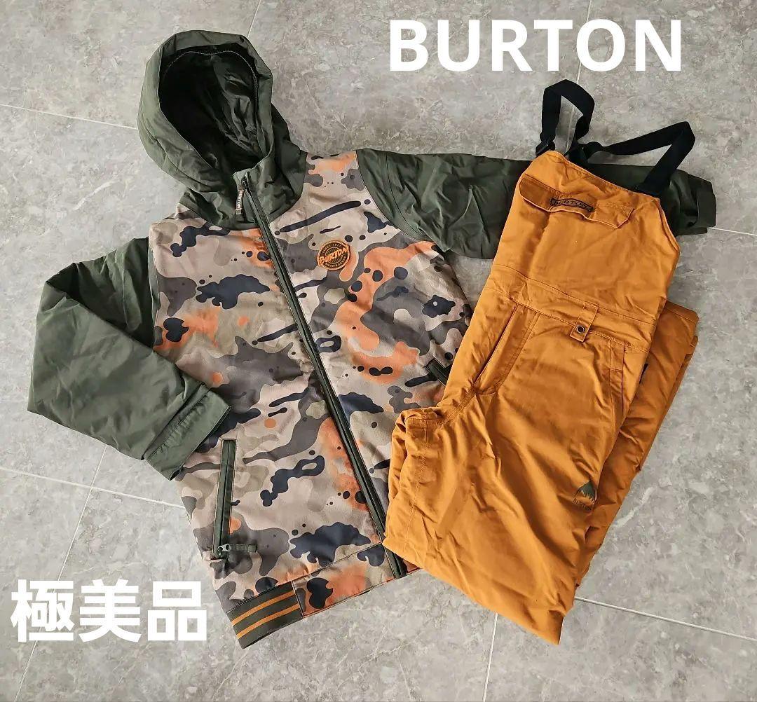 ■超美品■BURTON　スノーボードウェア　ジャケット・ビブパンツセットLサイズ