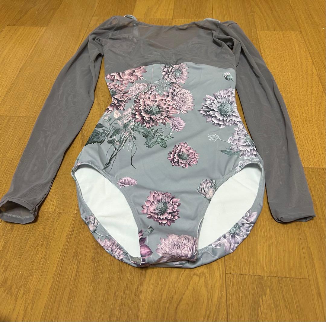 stina 花柄バレエレオタードM