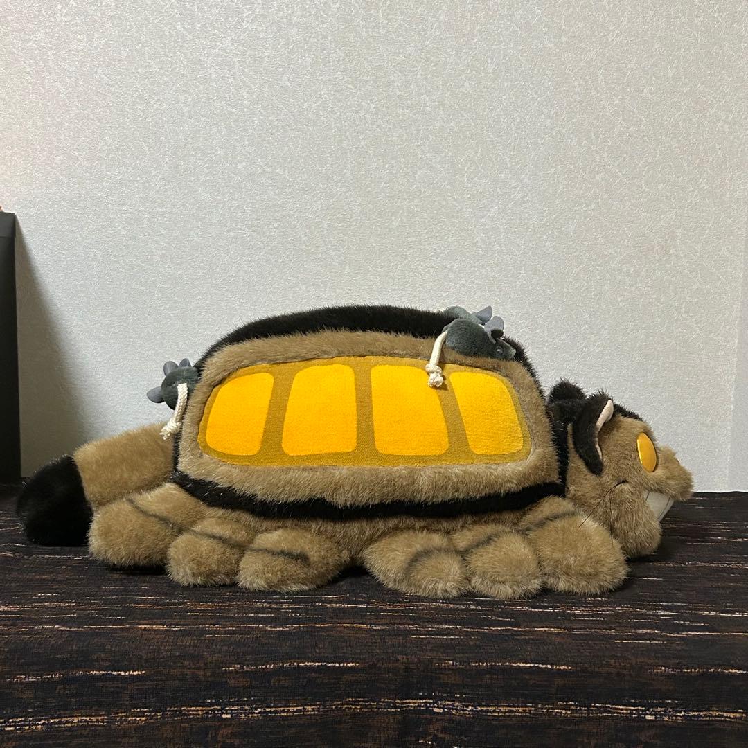 【初期】ねこバス　ぬいぐるみ　となりのトトロ　特大　希少
