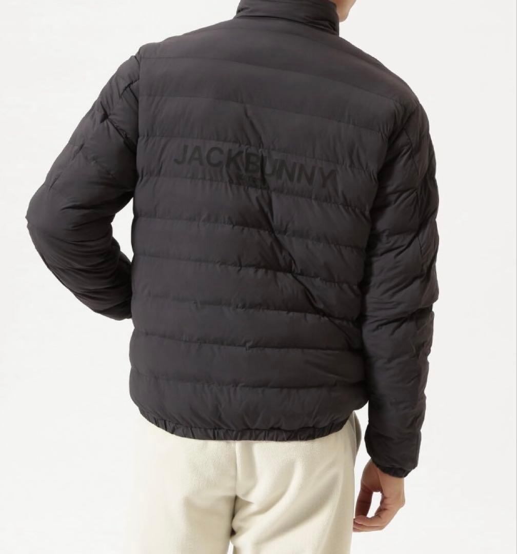 新品 パーリーゲイツ ジャックバニー 薄中綿ブルゾン(6)LL/黒 最新モデル