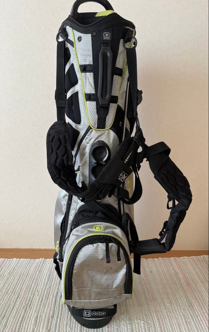 OGIO 軽量 スタンドキャディーバック 黒×イエロー オジオ Gamer X