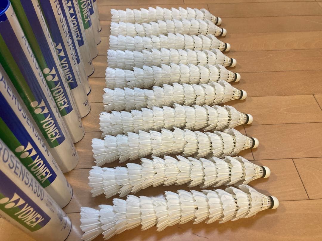 【美品】エアロセンサ500 基礎打ち・ノック用シャトル130個（リペア済み）