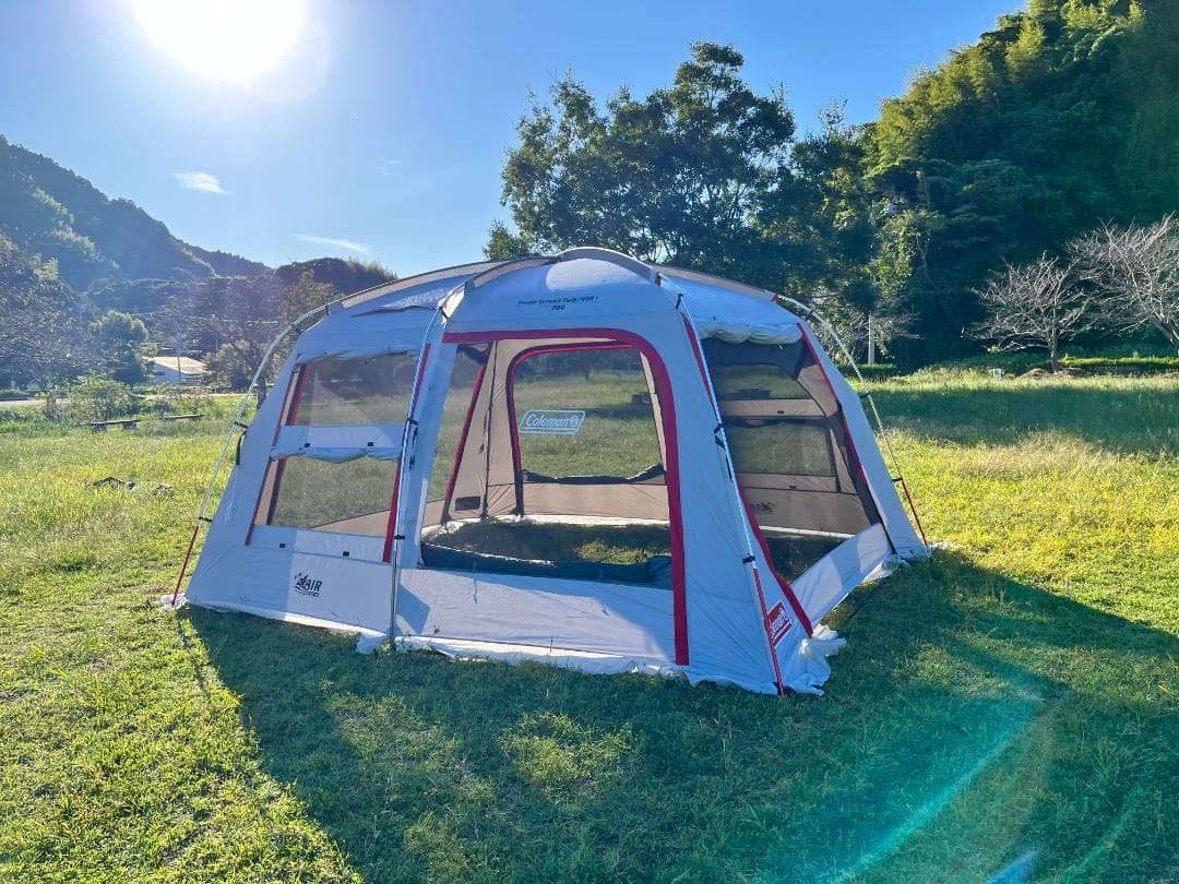 【極美品】コールマンテント タフスクリーンタープ400＋ ★付属品完備★