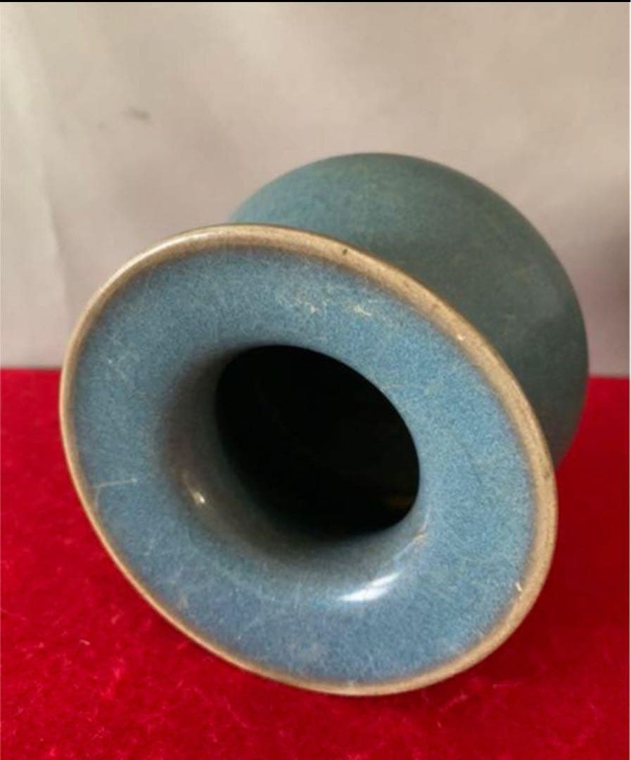 中国古美術 宋時代鈞窯壺 水指水盂