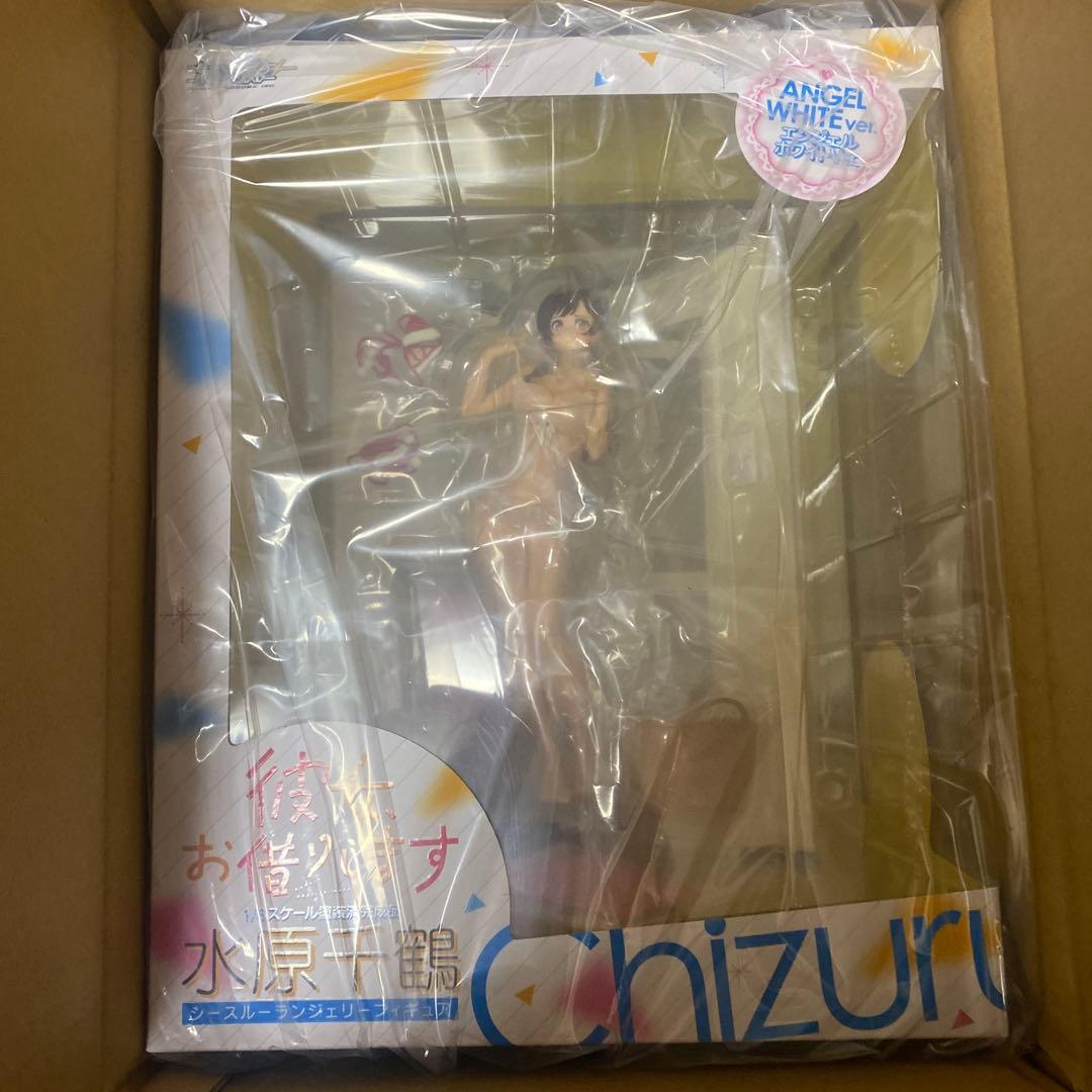 彼女、お借りします　水原千鶴　シースルーランジェリーエンジェルホワイトver