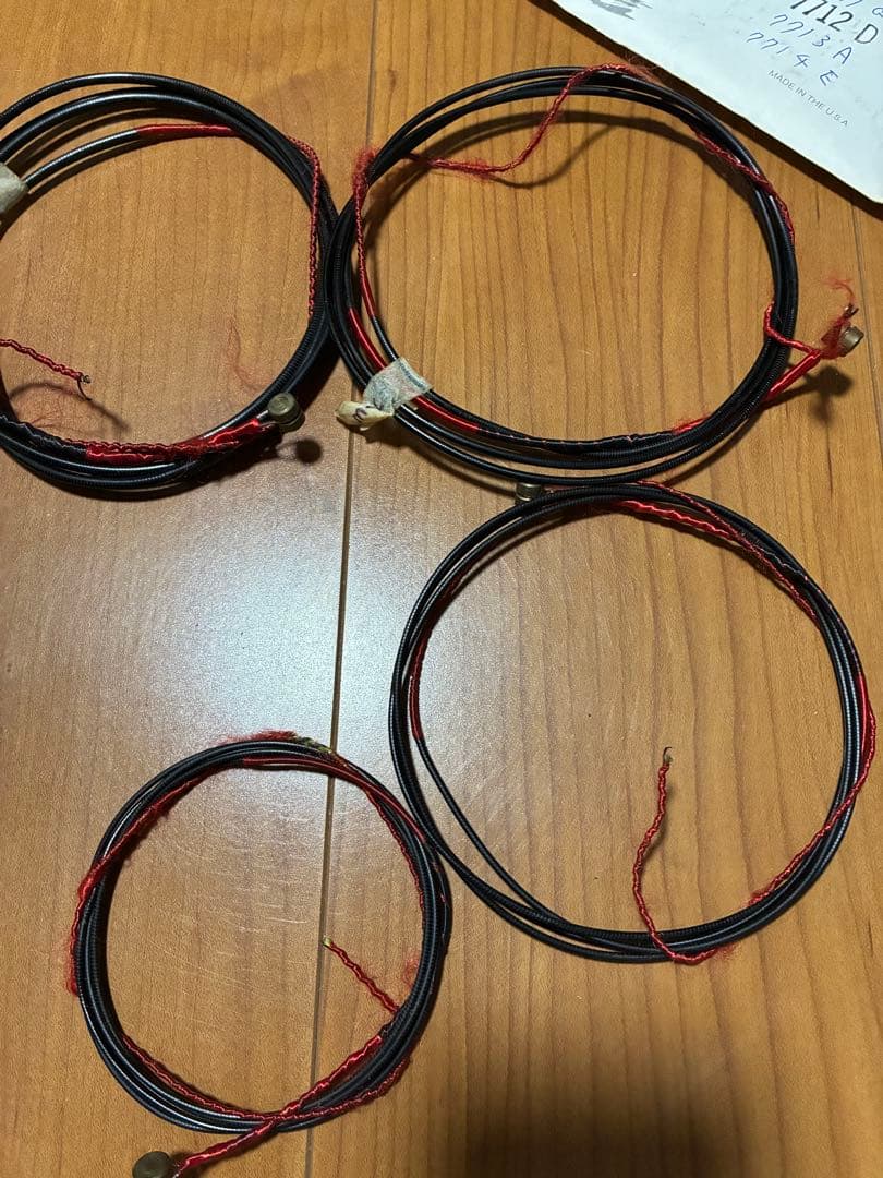 La Bella ラベラ ブラックナイロン コントラバス弦セット