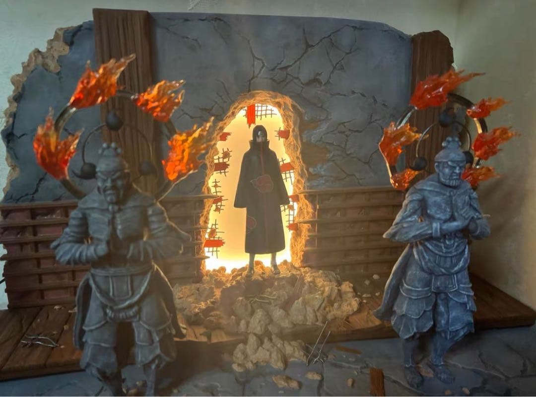 NARUTO ナルト うちは イタチ ガレージキット ガレキ スタチュー②①