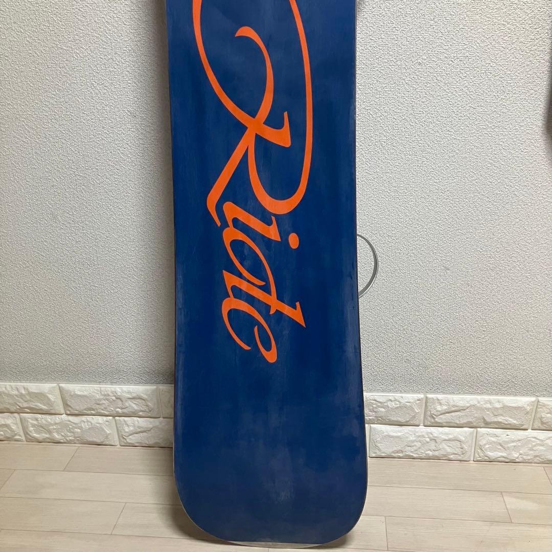 ケース付/RIDE TIMELESS ライドスノーボードセット152 バイン約M