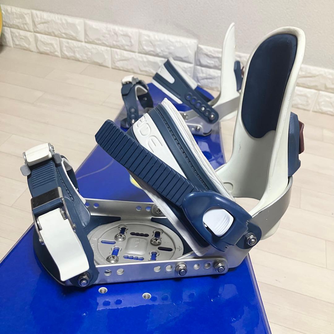 ケース付/RIDE TIMELESS ライドスノーボードセット152 バイン約M